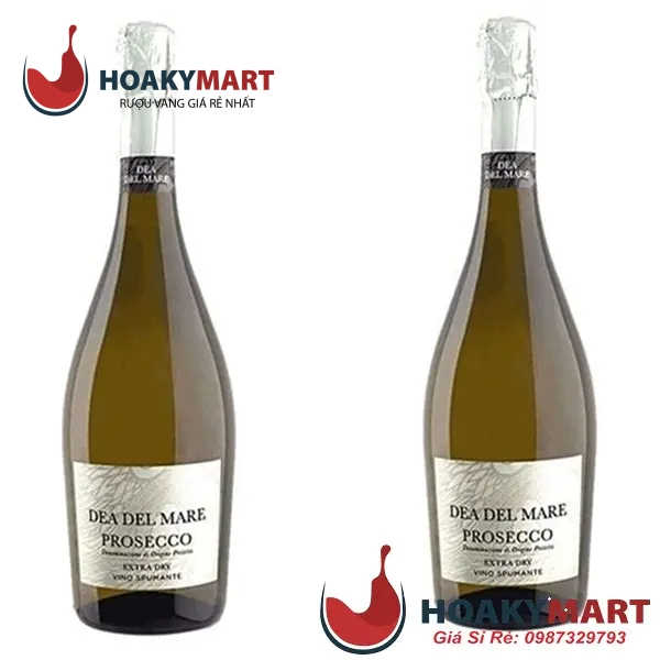 VANG NỔ DEA DEL MARE VINO SPUMANTE EXTRA DRY PROSECCO