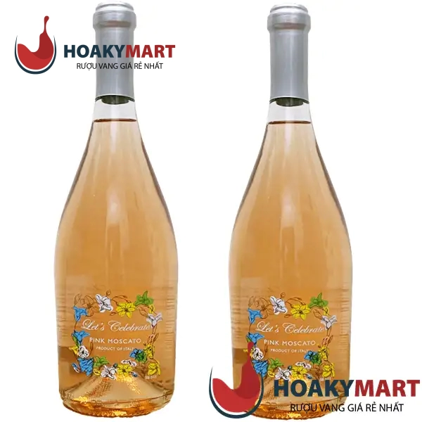 RƯỢU VANG Ý LET'S CELEBRATE PINK MOSCATO GIÁ TỐT