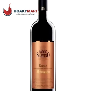 VANG Ý PAOLO SCAVINO BAROLO MONVIGLIERO RẺ NGON