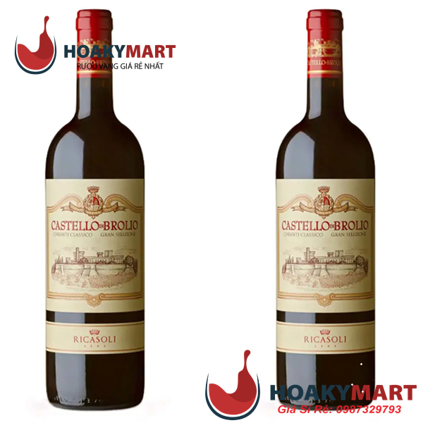 VANG Ý RICASOLI CASTELLO DI BROLIO GRAN SELEZIONE