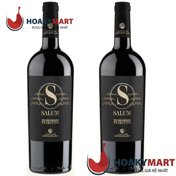 VANG Ý SALUM S NEGROAMARO PRIMITIVO RẺ NHẤT