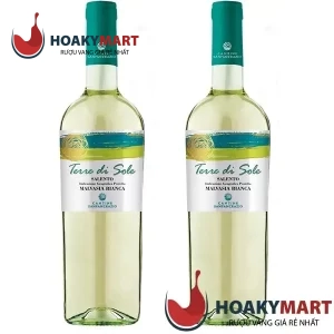 VANG TRẮNG Ý TERRE DI SOLE MALVASIA BIANCA RẤT RẺ