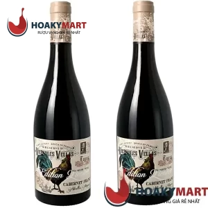 VANG PHÁP CON GÀ VIGNOBLES VELLAS CABERNET FRANC