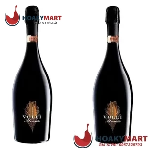VANG NỔ Ý VOLLI MOSCATO VINO SPUMANTE RUBICONE