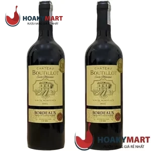 VANG PHÁP CHATEAU BOUTILLOT BORDEAUX SIÊU RẺ