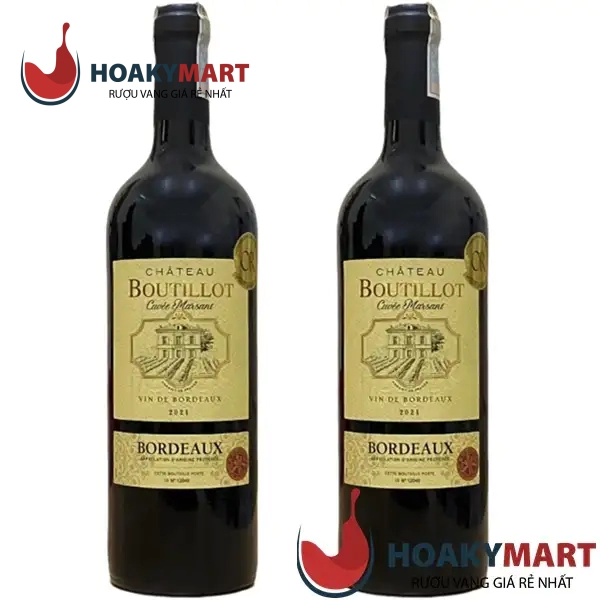 VANG PHÁP CHATEAU BOUTILLOT BORDEAUX SIÊU RẺ