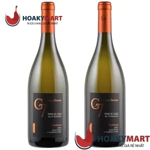 VANG CHILE G7 GRAN RESERVA CHARDONNAY CỰC RẺ