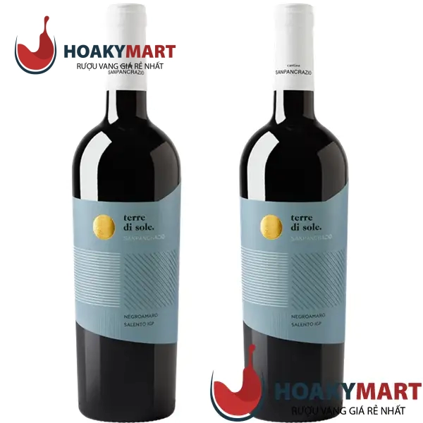 VANG Ý TERRE DI SOLE NEGROAMARO - CỰC RẺ