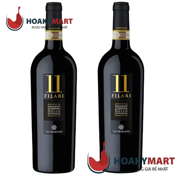 VANG Ý 11 FILARI PRIMITIVO DI MANDURIA RẺ NHẤT