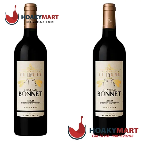 VANG PHÁP CHÂTEAU BONNET ROUGE BORDEAUX