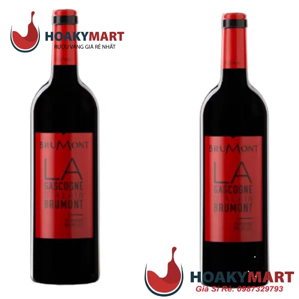 VANG PHÁP BRUMONT LA GASCOGNE TANNAT – MERLOT