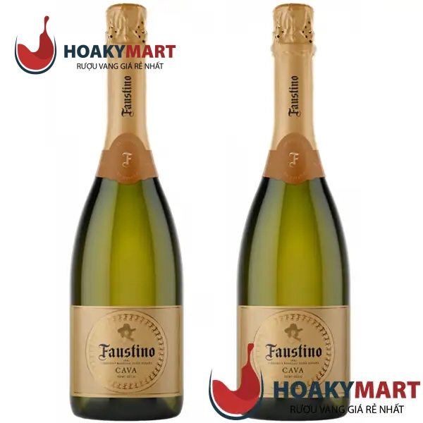 RƯỢU VANG NỔ CAVA FAUSTINO SEMI SECO GIÁ TỐT