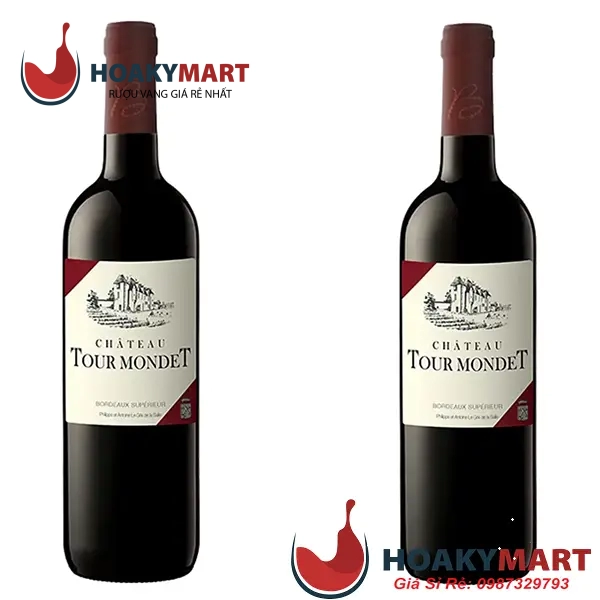 VANG PHÁP CHÂTEAU TOUR MONDET BORDEAUX SUPÉRIEUR