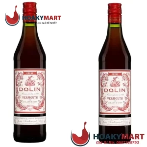 VANG PHÁP DOLIN VERMOUTH DE CHAMBÉRY ROUGE RẺ