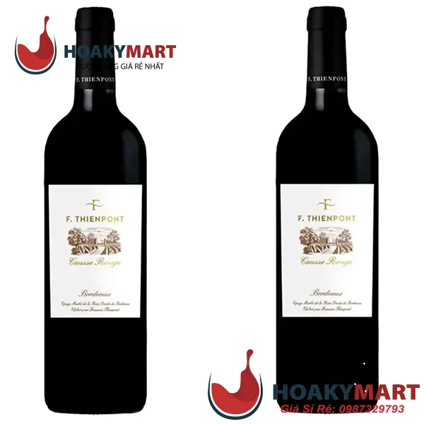 VANG PHÁP F. THIENPONT CAUSSE ROUGE CỰC RẺ