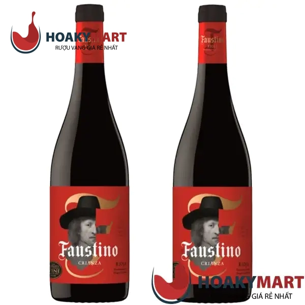 RƯỢU VANG FAUSTINO RED CRIANZA - SIÊU RẺ