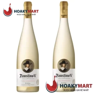 RƯỢU VANG FAUSTINO V CHARDONNAY VIURA RẺ THƠM