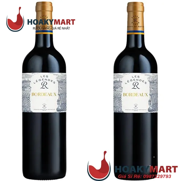VANG PHÁP LES LÉGENDES R BORDEAUX (DOMAINES BARONS DE ROTHSCHILD LAFITE)