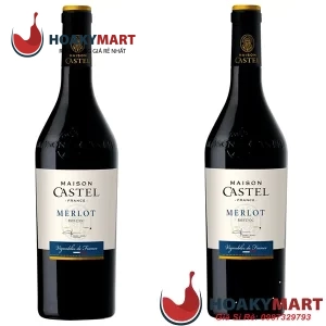 VANG PHÁP MAISON CASTEL MERLOT RẺ NHẤT HN