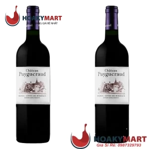 VANG PHÁP CHÂTEAU PUYGUERAUD CỰC RẺ