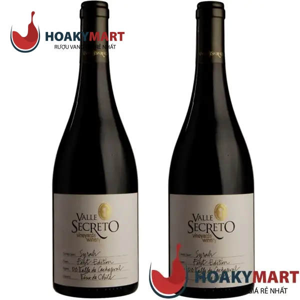 VANG CHILE VALLE SECRETO FIRST EDITION SYRAH GIÁ TỐT
