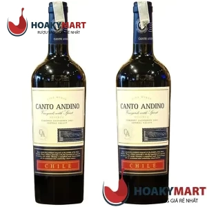VANG CHILE CANTO ANDINO RESERVA CABERNET RẺ NHẤT