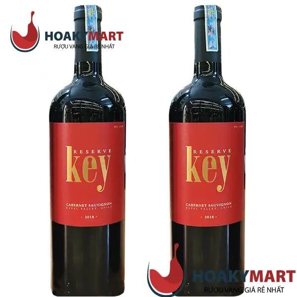 VANG CHILE KEY RESERVA CABERNET SAUVIGNON SIÊU TỐT