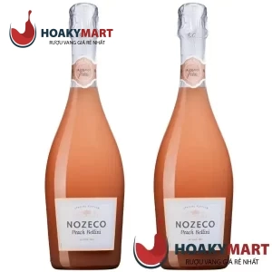RƯỢU VANG NỔ 0 ĐỘ NOZECO PEACH BELLINI GIÁ TỐT