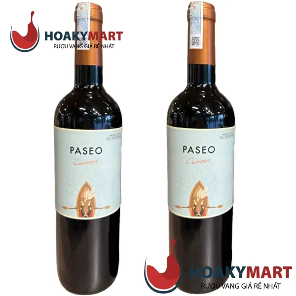 RƯỢU VANG CHILE PASEO CARRMENERE GIÁ TỐT