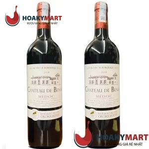 VANG PHÁP CHATEAU DE BENSSE MEDOC GIÁ TỐT