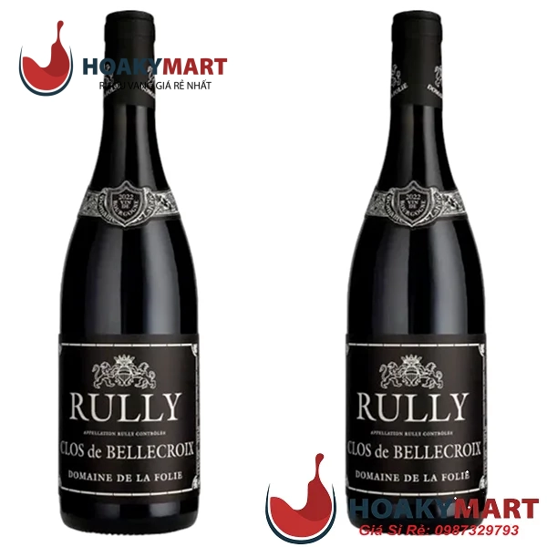 VANG PHÁP RULLY CLOS DE BELLECROIX DOMAINE DE LA FOLIE