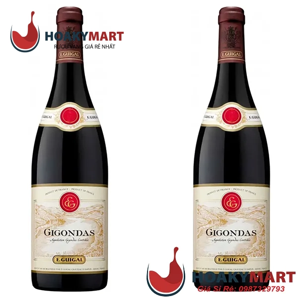 RƯỢU VANG PHÁP E.GUIGAL GIGONDAS SIÊU RẺ
