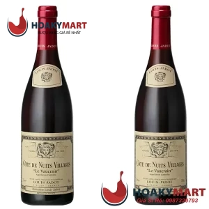 VANG PHÁP CÔTE DE NUITS VILLAGES LE VAUCRAIN LOUIS JADOT