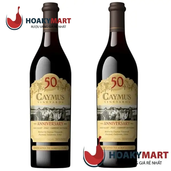 RƯỢU VANG MỸ CAYMUS 50 ANNIVERSARY GIÁ TỐT