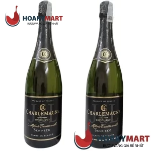 VANG NỔ PHÁP CHARLEMAGNE DEMI SEC - RẺ NHẤT