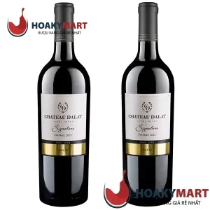 RƯỢU VANG CHATEAU DALAT SIGNATURE SHIRAZ RẺ NHẤT