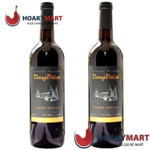 VANG ĐÀ LẠT CLASSIC SPECIAL RED WINE RẺ NHẤT
