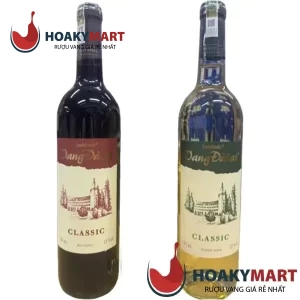 RƯỢU VANG ĐÀ LẠT CLASSIC (ĐỎ TRẮNG) RẺ NHẤT