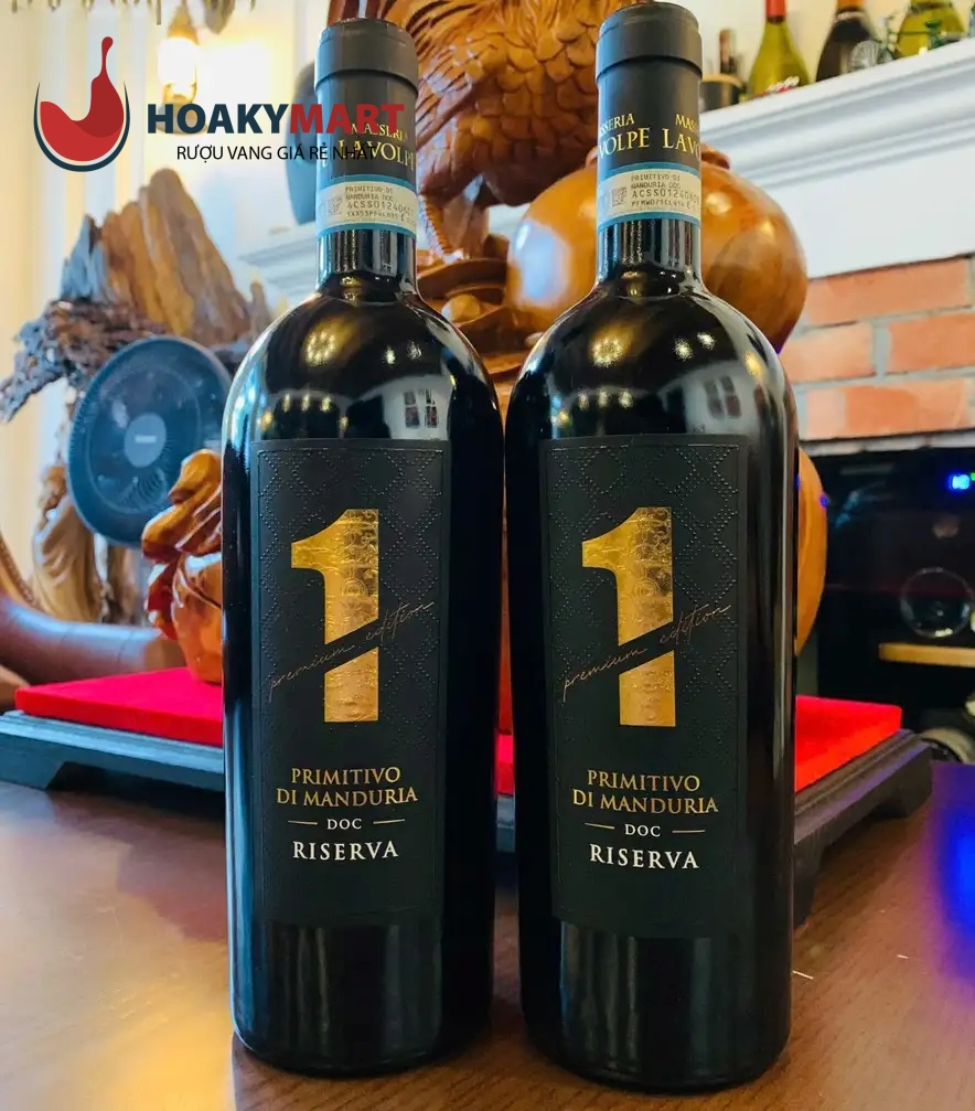 1 PRIMITIVO DI MANDURIA RISERVA ĐẬM ĐÀ ĐẲNG CẤP