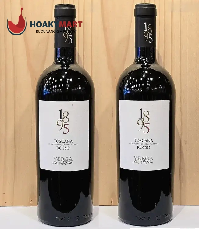 VANG Ý 1895 TOSCANA ROSSO LA STORIA VERGA CỰC RẺ