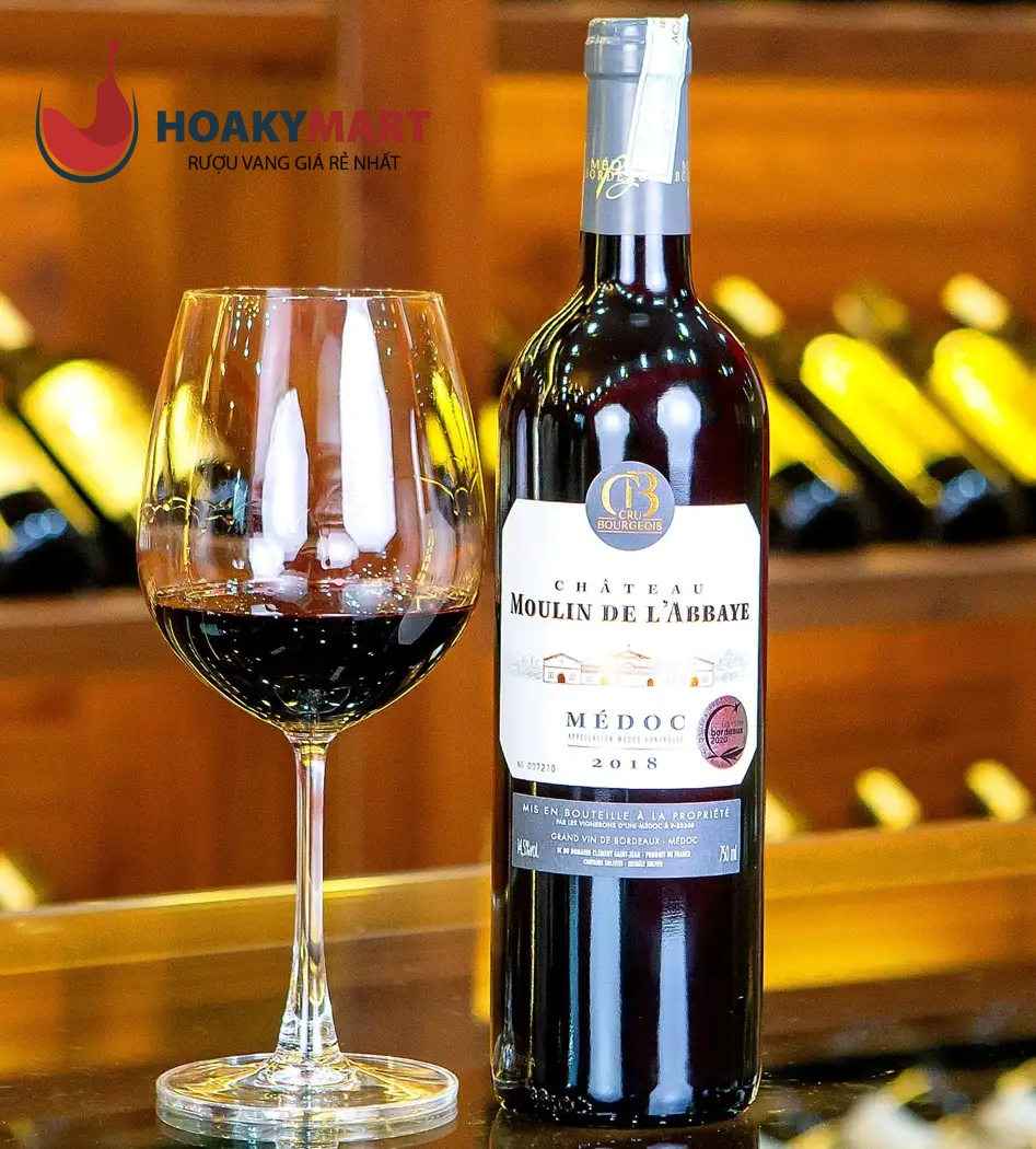 CHATEAU MOULIN DE L’ABBAYE MEDOC GIÁ TỐT UỐNG ÊM
