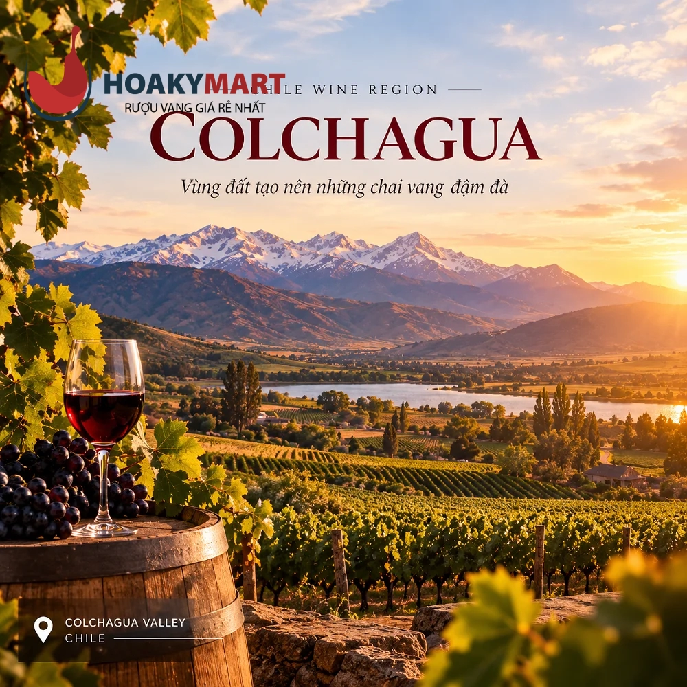 Rượu vang Chile Colchagua
