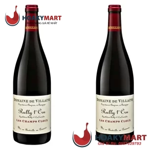 VANG PHÁP DOMAINE DE VILLAINE RULLY 1ER CRU LES CHAMPS CLOUX