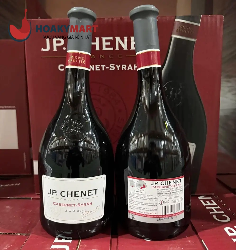 RƯỢU VANG PHÁP JP CHENET CABERNET SYRAH GIÁ TỐT