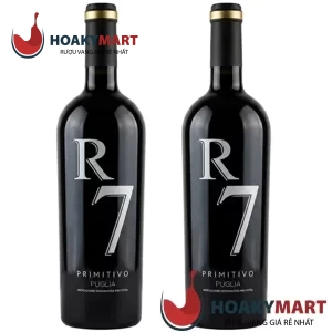 RƯỢU VANG Ý R7 PRIMITIVO PUGLIA - CỰC RẺ