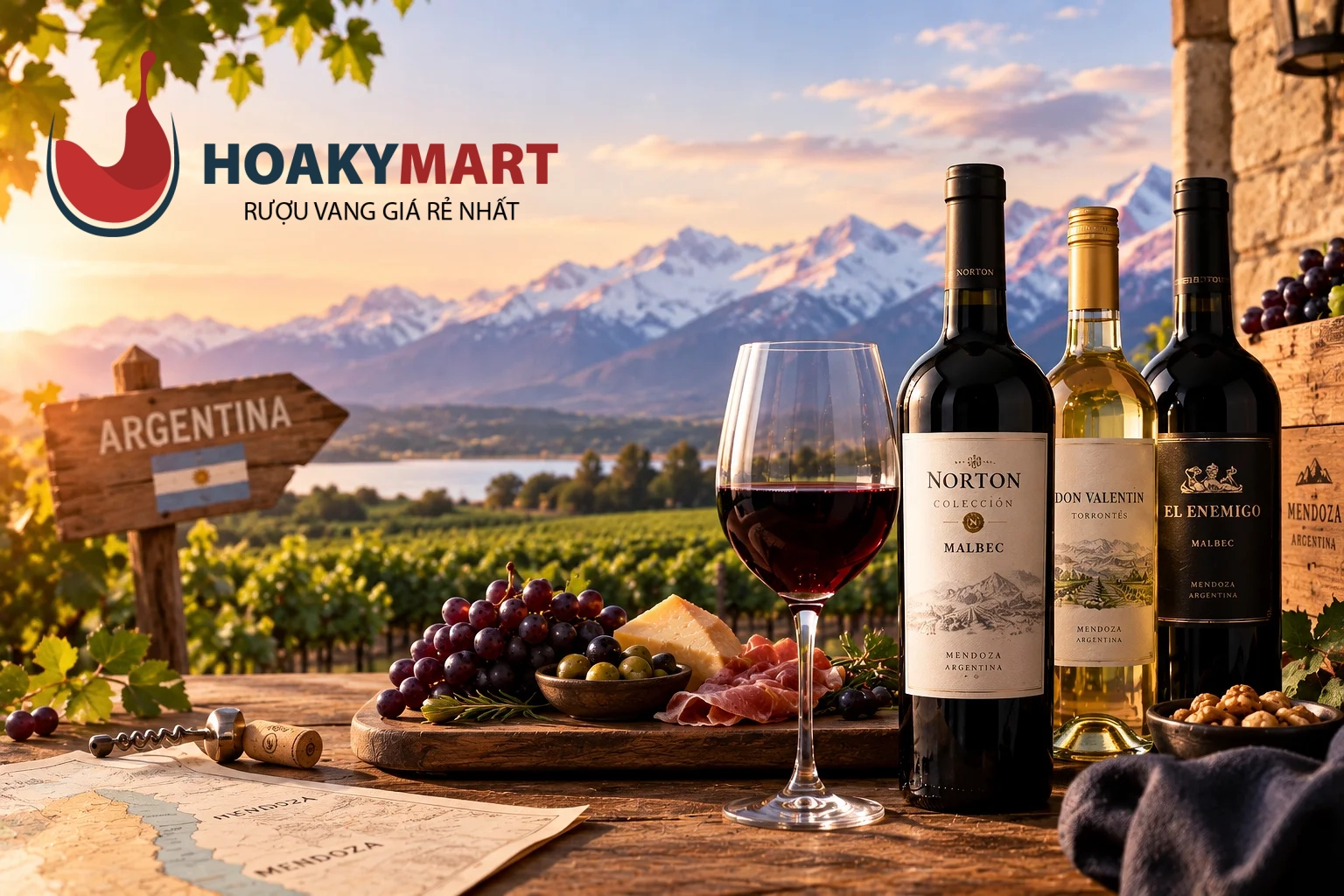Rượu vang Argentina chính hãng giá bao nhiêu
