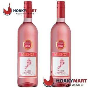 RƯỢU VANG HỒNG BAREFOOT WHITE ZINFANDEL RẺ NHẤT