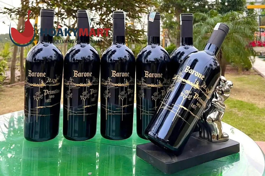 RƯỢU VANG Ý 18 ĐỘ BARONE PRIMITIVO GIÁ RẺ NHẤT