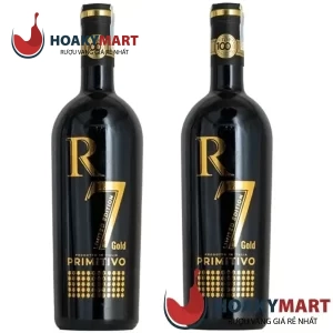 RƯỢU VANG Ý R7 PRIMITIVO GOLD - GIÁ TỐT NHẤT