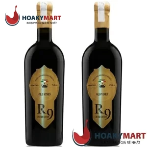 VANG Ý R9 OLD VINES PRIMITIVO 19 ĐỘ SIÊU RẺ